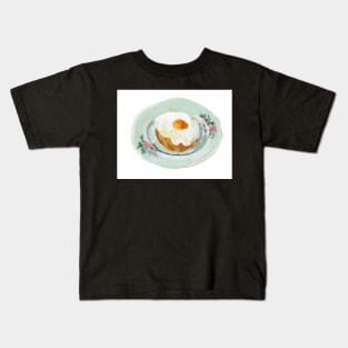 Fried egg brioche Kids T-Shirt